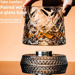 Rotating Whiskey Glasses – Gift Set of 2