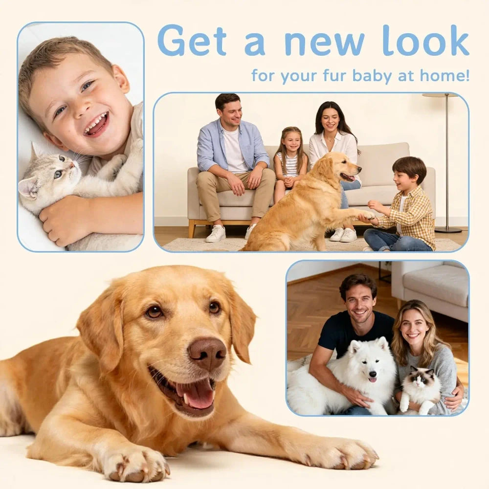 Dog Grooming Vacuum Kit