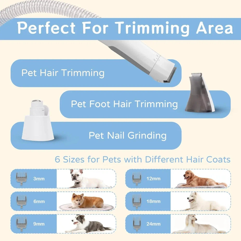 Dog Grooming Vacuum Kit