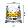 Rotating Whiskey Glasses – Gift Set of 2