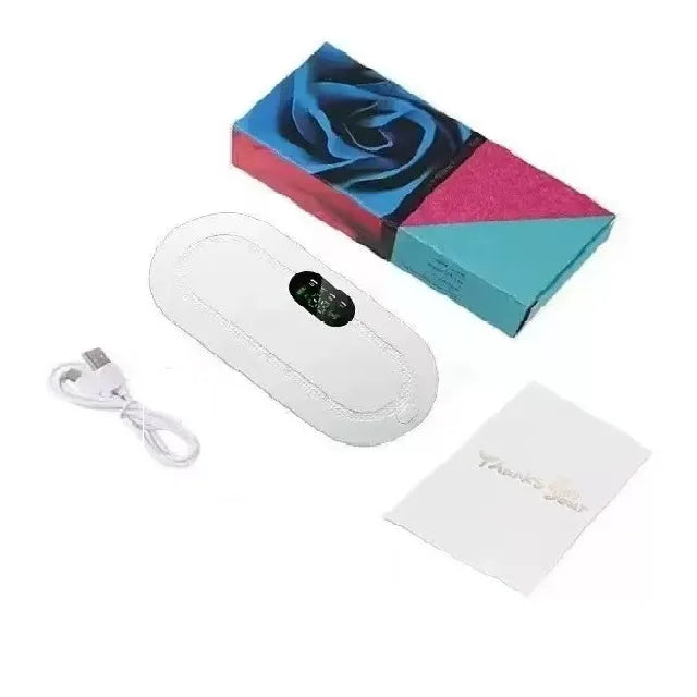CrampEase™ Wearable Heat & Massage Belt — Drug-Free Period Pain Relief