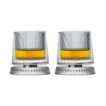 Rotating Whiskey Glasses – Gift Set of 2