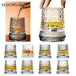 Rotating Whiskey Glasses – Gift Set of 2