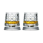 Rotating Whiskey Glasses – Gift Set of 2